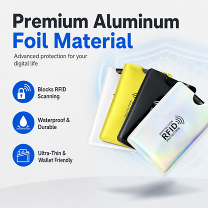 RFID Card Protector Sleeves Set(2 PCS)