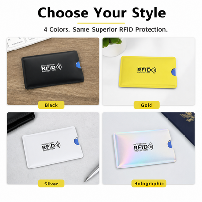 RFID Card Protector Sleeves Set(2 PCS)