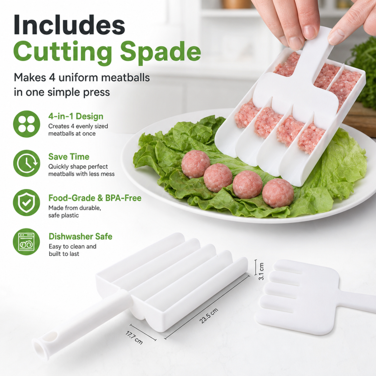 4-in-1 Meatball Maker Set