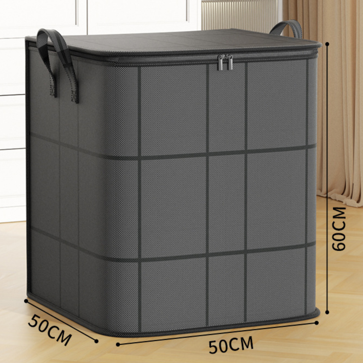 Space Saver Jumbo Zip Storage Bag - Fits 3x More in Half the Space