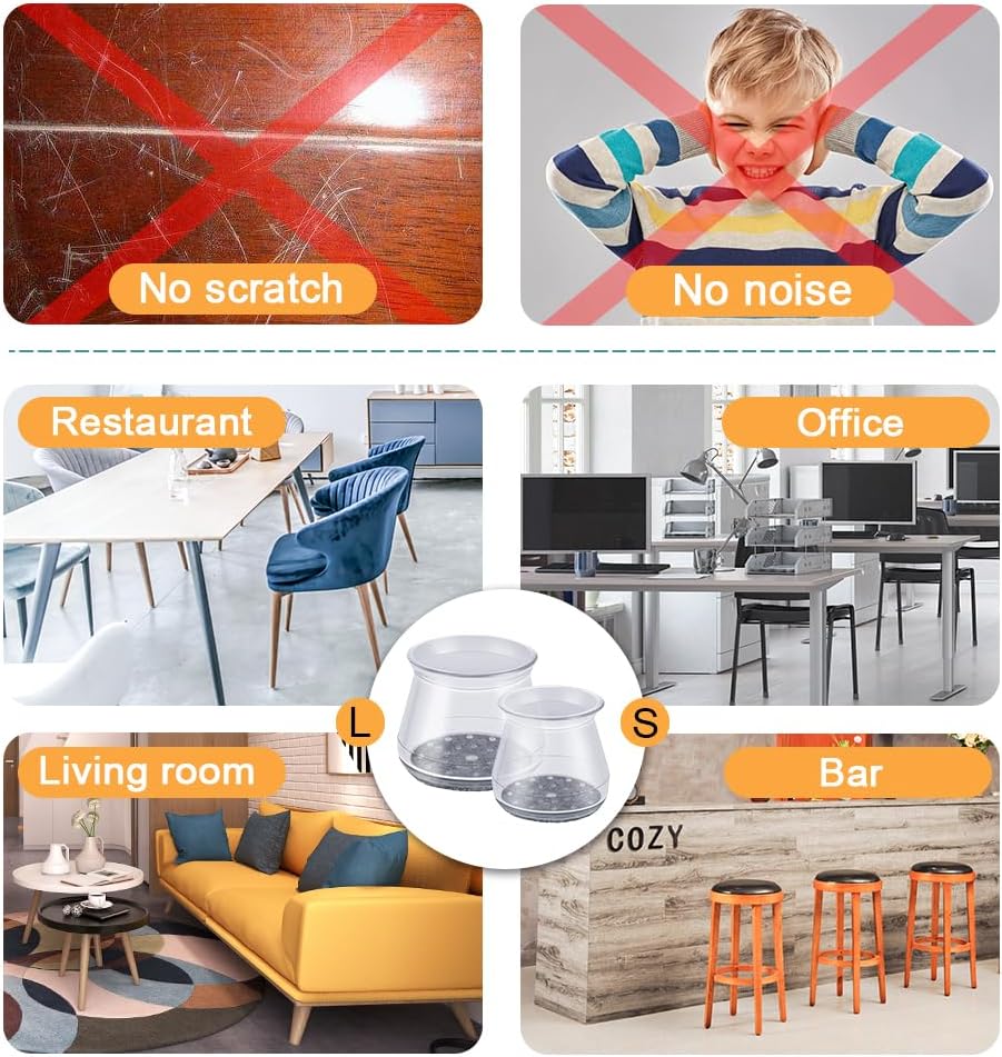 Chair Leg Floor Protectors