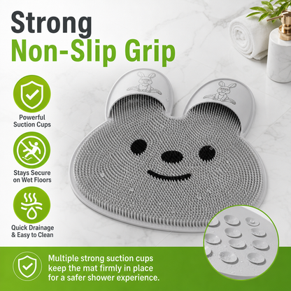 Non-Slip Shower Foot Scrubber Mat