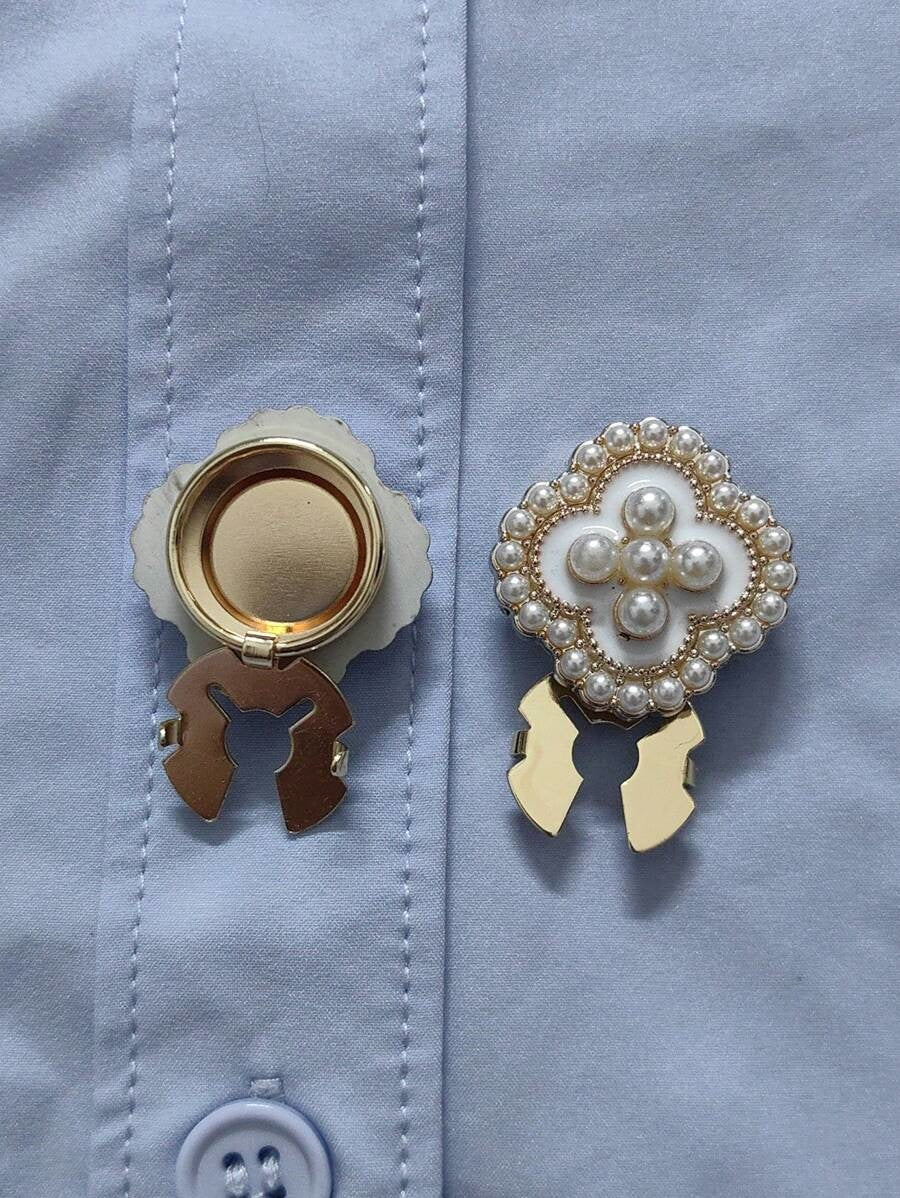 Shirt Cufflinks & Button Set (1 Pair)