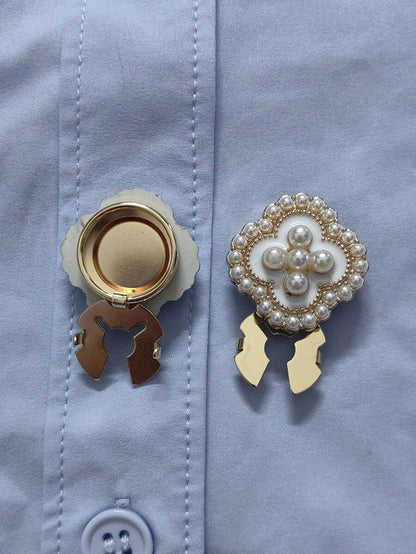 Shirt Cufflinks & Button Set (1 Pair)
