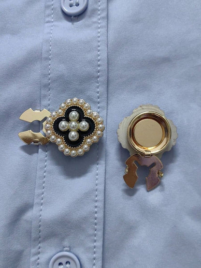 Shirt Cufflinks & Button Set (1 Pair)