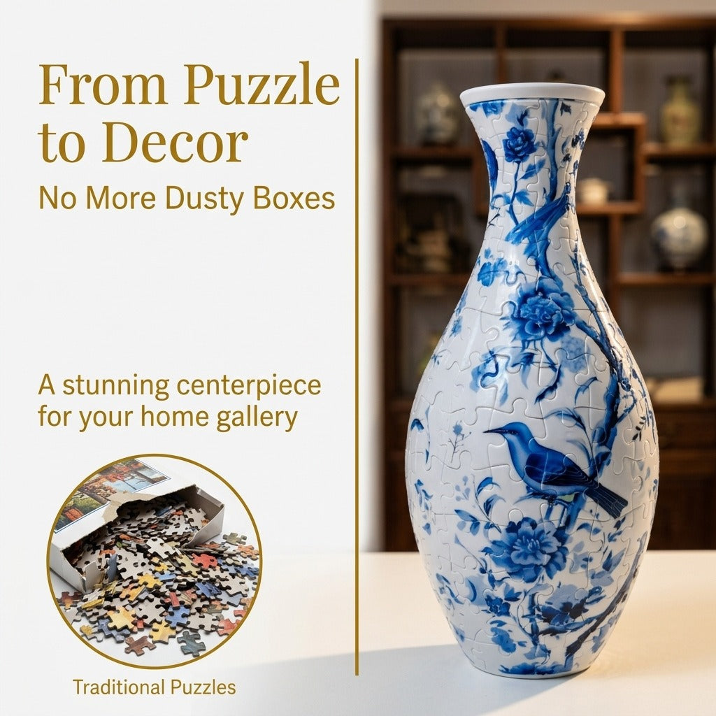 3D Puzzle Vase