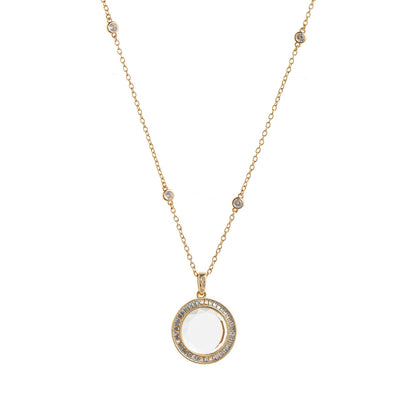 Fillable Locket Pendant Necklace