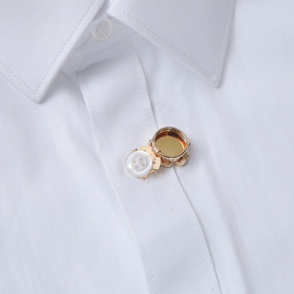 Shirt Cufflinks & Button Set (1 Pair)