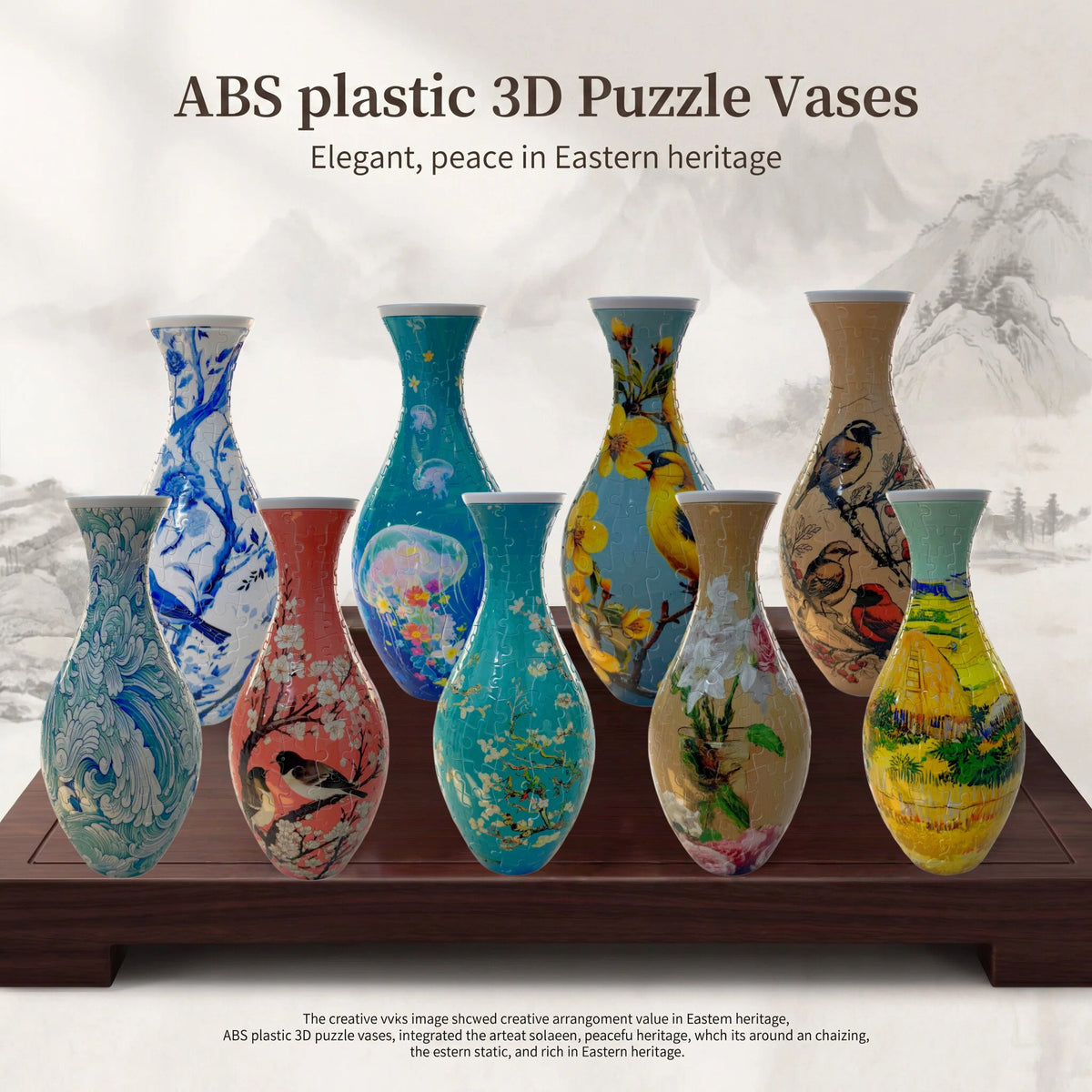 3D Puzzle Vase