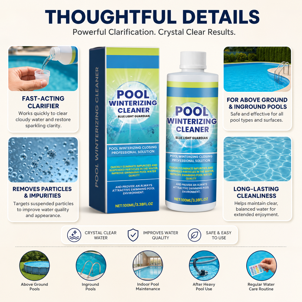 Pool Clarifier for Swimming