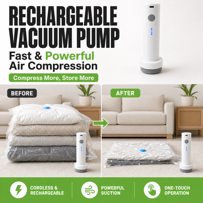 Rechargeable Vacuum Pump