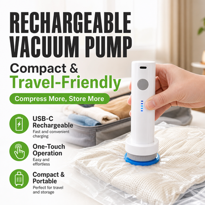 Rechargeable Vacuum Pump