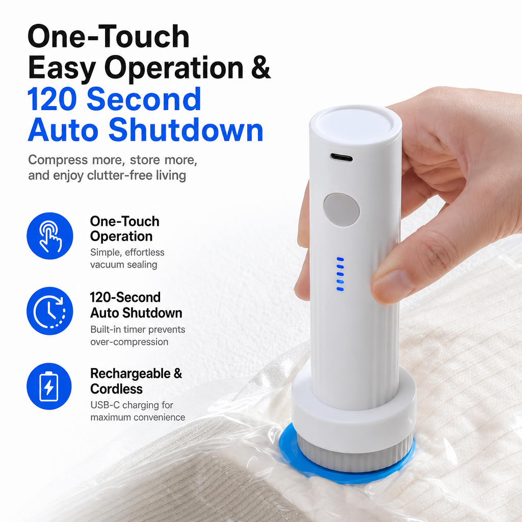 Rechargeable Vacuum Pump