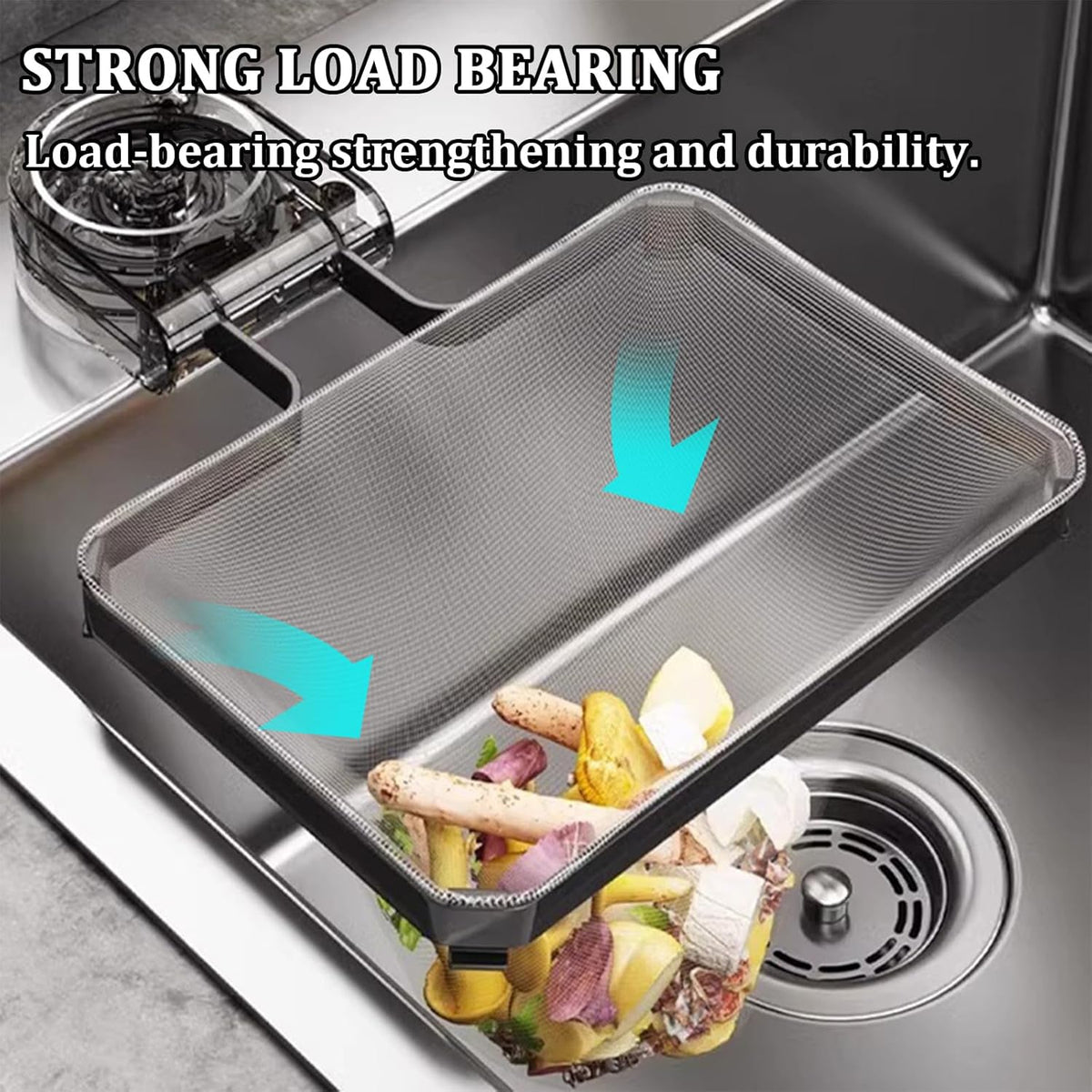 Kitchen Sink Strainer with Filter Mesh Bag