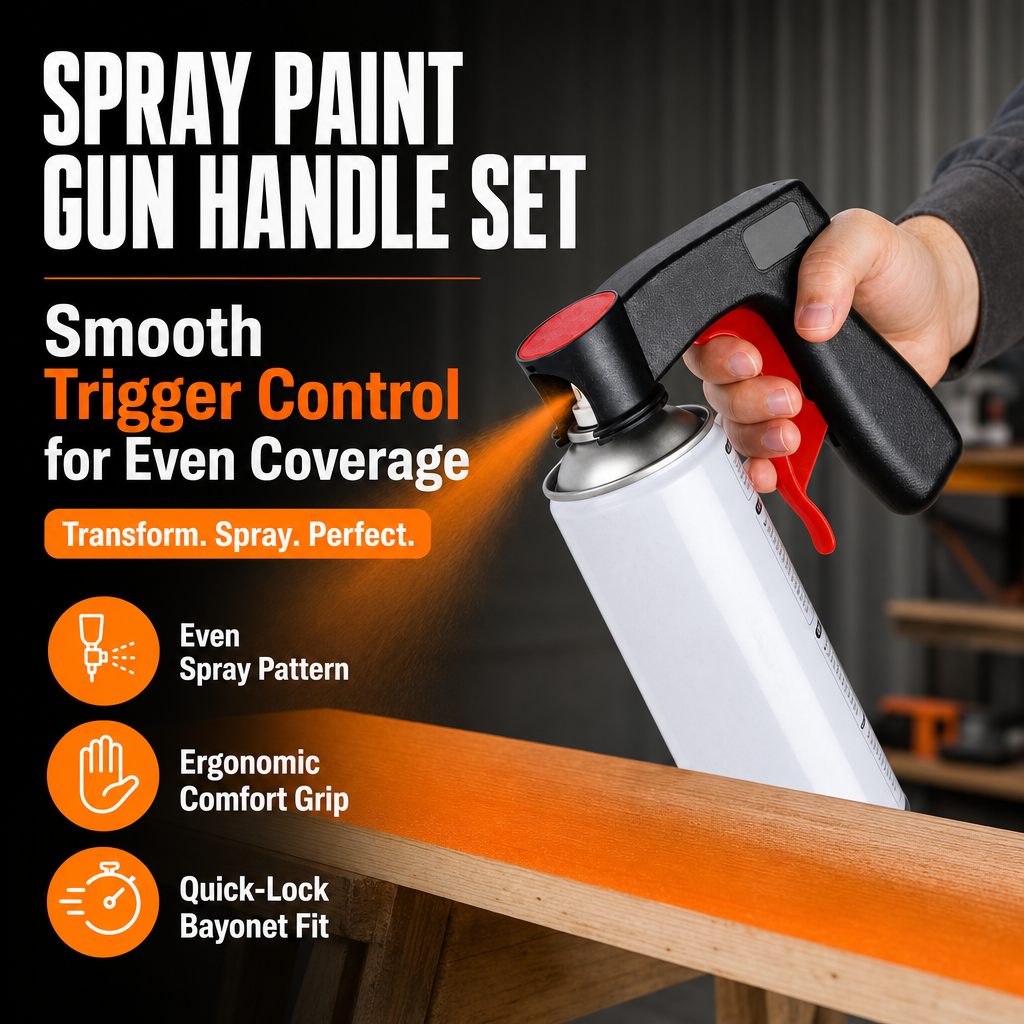 Spray Paint Gun Handle Set
