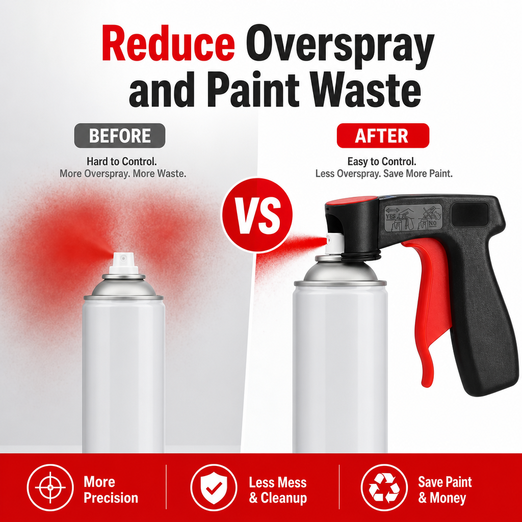 Spray Paint Gun Handle Set