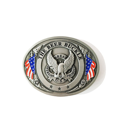Zinc Alloy Beer Belt Holder Buckle