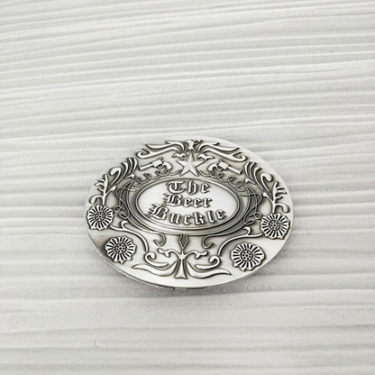 Zinc Alloy Beer Belt Holder Buckle