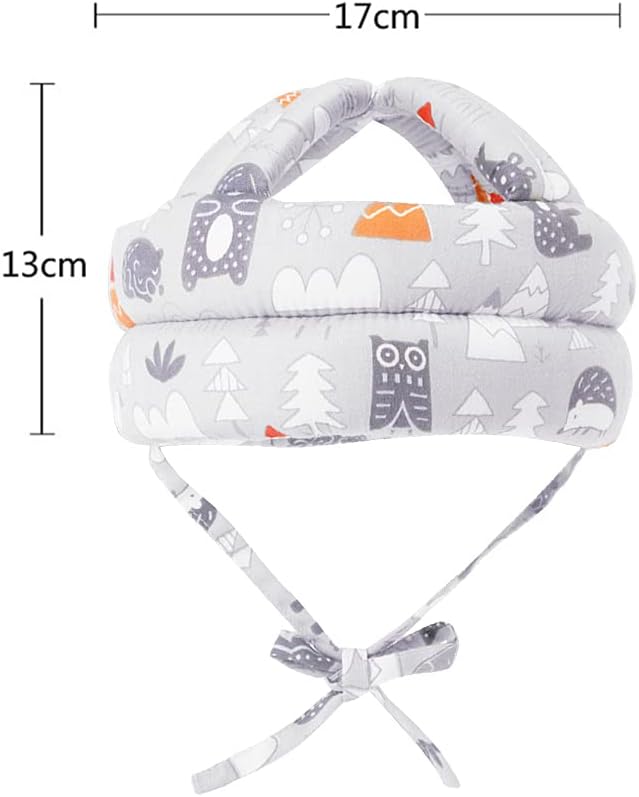 Adjustable Baby Infant Toddler Helmet No Bump Safety Head Cushion Bumper Bonnet