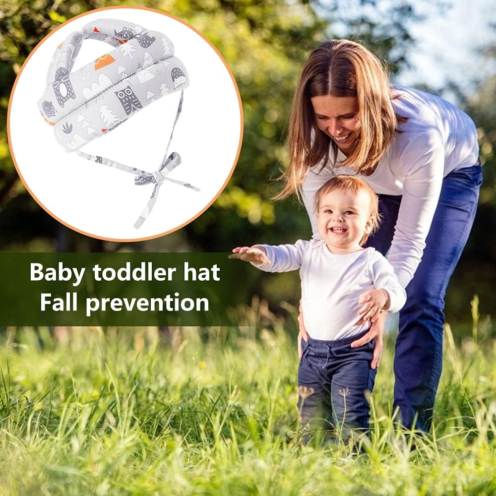 Adjustable Baby Infant Toddler Helmet No Bump Safety Head Cushion Bumper Bonnet