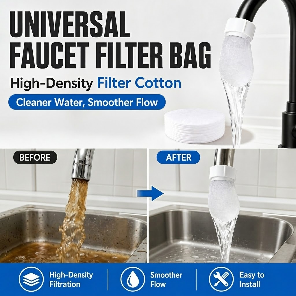 Universal Faucet Filter Bag (40 PCS)