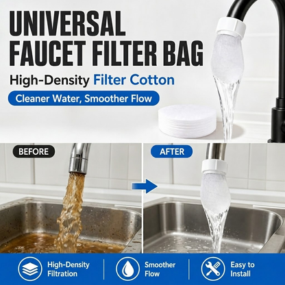 Universal Faucet Filter Bag (40 PCS)