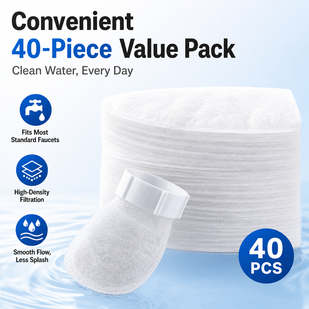 Universal Faucet Filter Bag (40 PCS)