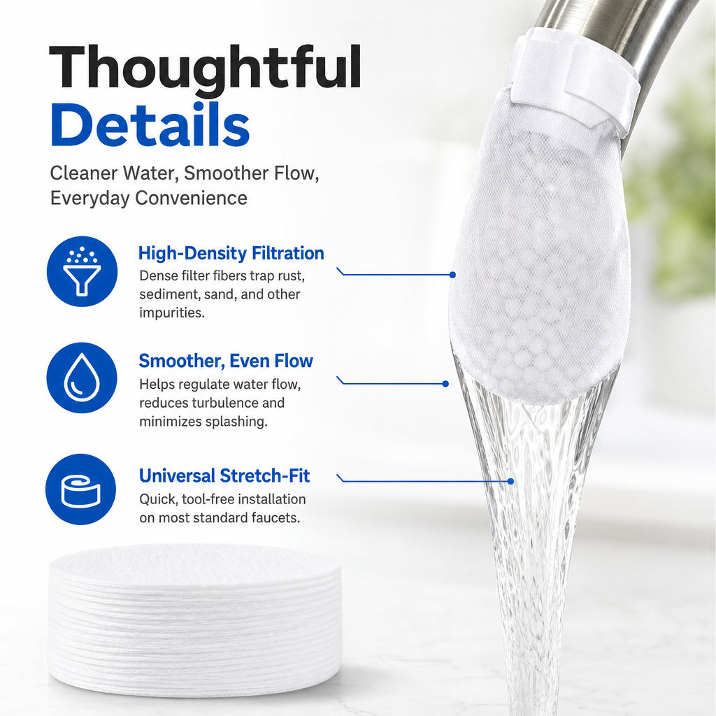 Universal Faucet Filter Bag (40 PCS)