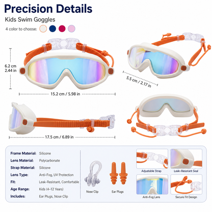 Kids Swim Goggles