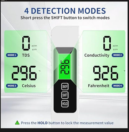 4-in-1 TDS Meter Digital Water Tester