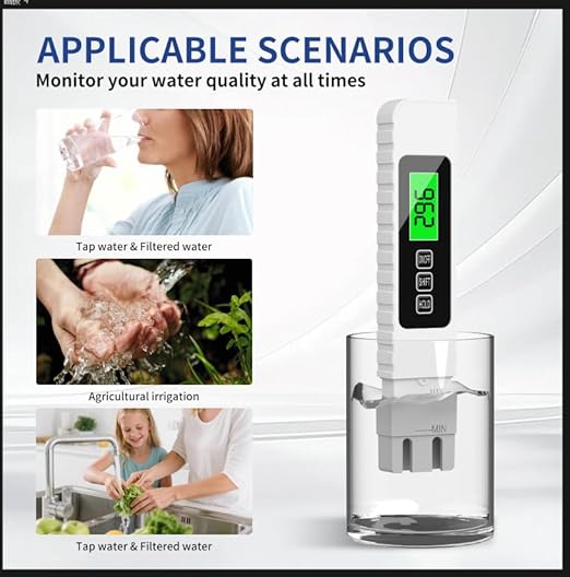 4-in-1 TDS Meter Digital Water Tester