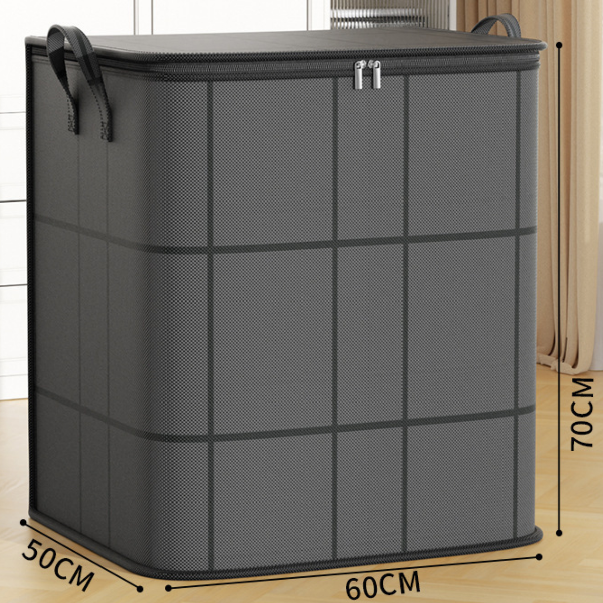 Space Saver Jumbo Zip Storage Bag - Fits 3x More in Half the Space