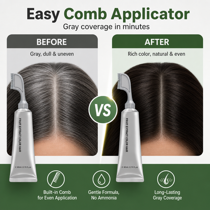 Hair Dye Comb for Gray Coverage