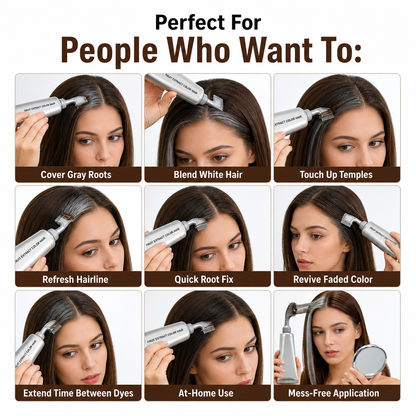 Hair Dye Comb for Gray Coverage