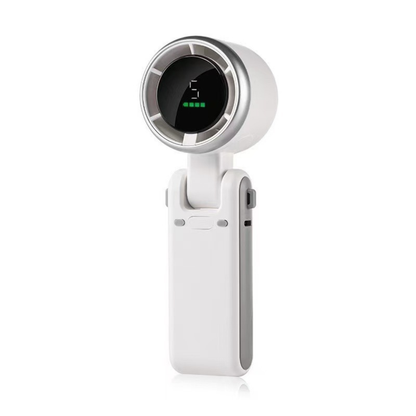 Portable Handheld Turbo Fan — 5-Speed, 4000mAh, 10H Battery Life