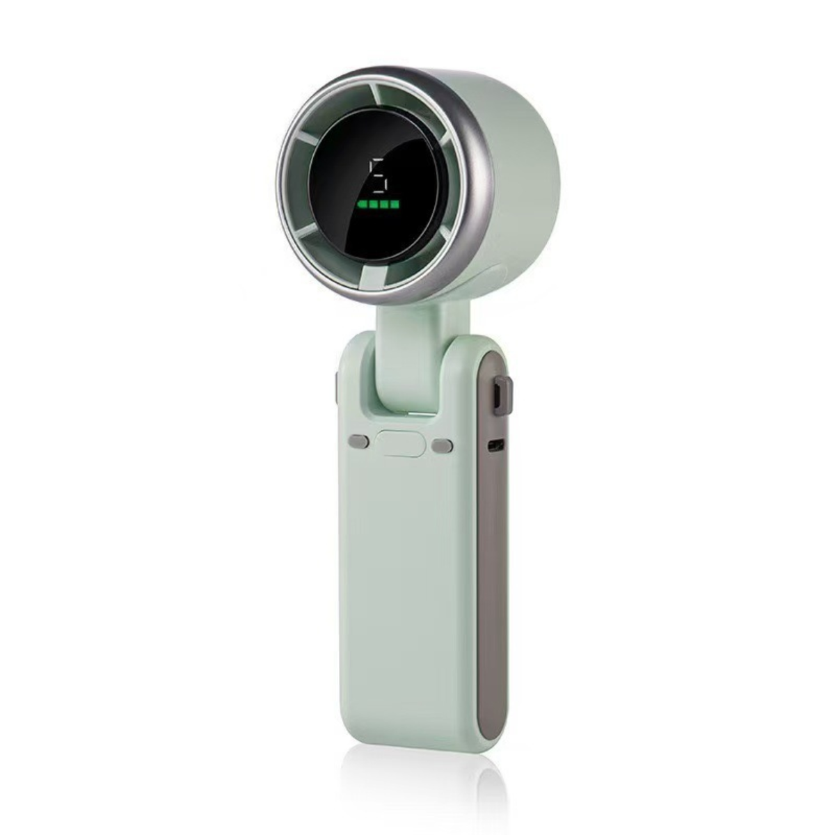 Portable Handheld Turbo Fan — 5-Speed, 4000mAh, 10H Battery Life